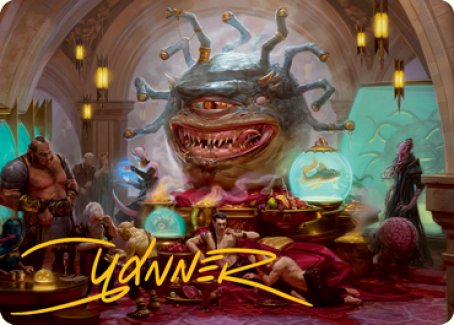 Xanathar, Guild Kingpin Art Card (Gold-Stamped Signature) [Dungeons & Dragons: Adventures in the Forgotten Realms Art Series] | The CG Realm