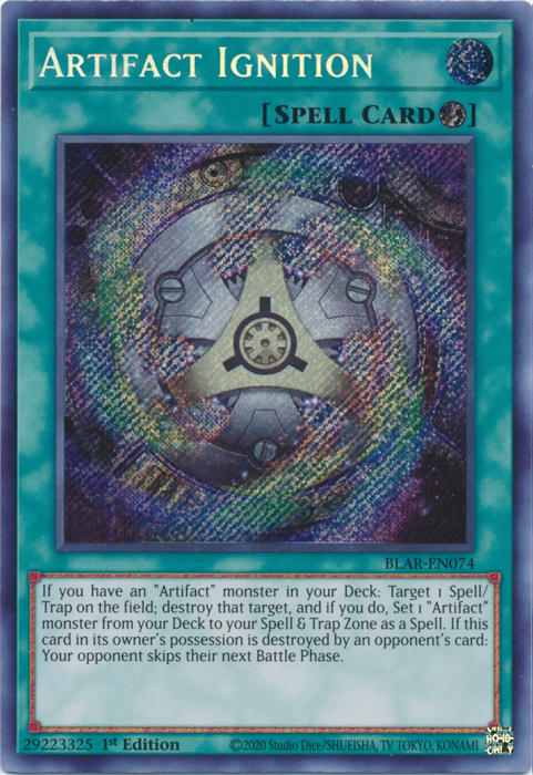 Artifact Ignition [BLAR-EN074] Secret Rare | The CG Realm