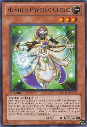 Hushed Psychic Cleric [EXVC-EN027] Rare | The CG Realm