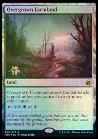 Overgrown Farmland [Innistrad: Midnight Hunt Prerelease Promos] | The CG Realm