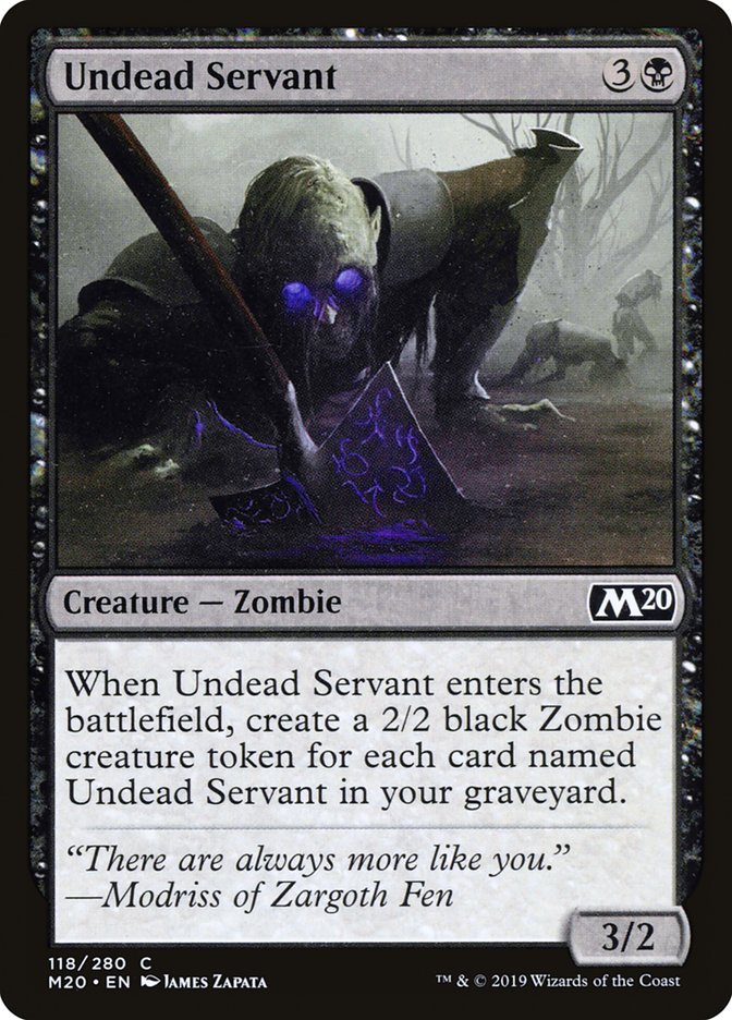 Undead Servant [Core Set 2020] | The CG Realm