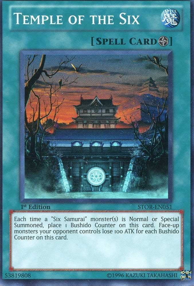 Temple of the Six [STOR-EN051] Super Rare | The CG Realm