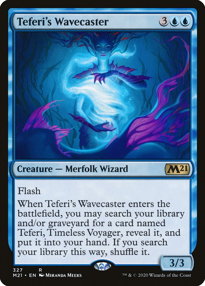 Teferi's Wavecaster [Core Set 2021] | The CG Realm