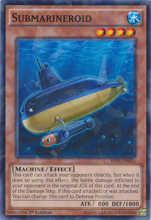 Submarineroid [BP03-EN024] Shatterfoil Rare | The CG Realm