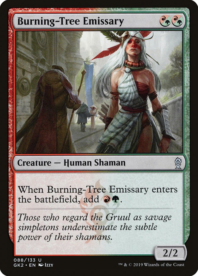 Burning-Tree Emissary [Ravnica Allegiance Guild Kit] | The CG Realm