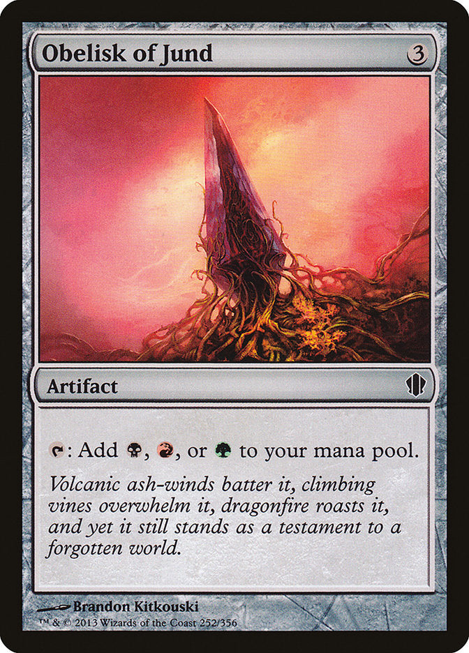 Obelisk of Jund [Commander 2013] | The CG Realm