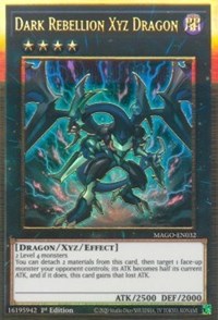 Dark Rebellion Xyz Dragon [MAGO-EN032] Gold Rare | The CG Realm