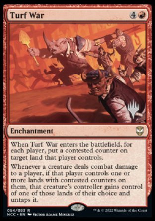 Turf War (Promo Pack) [Streets of New Capenna Commander Promos] | The CG Realm