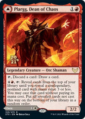 Plargg, Dean of Chaos // Augusta, Dean of Order [Strixhaven: School of Mages Prerelease Promos] | The CG Realm