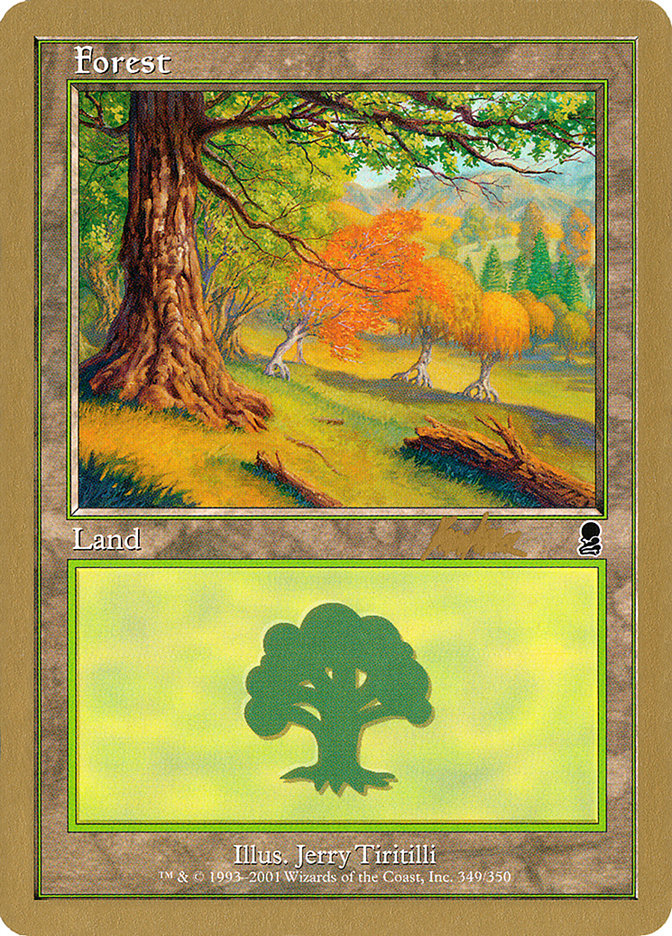 Forest (Brian Kibler) [World Championship Decks 2002] | The CG Realm