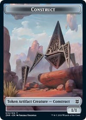 Construct // Kor Warrior Double-Sided Token [Zendikar Rising Tokens] | The CG Realm