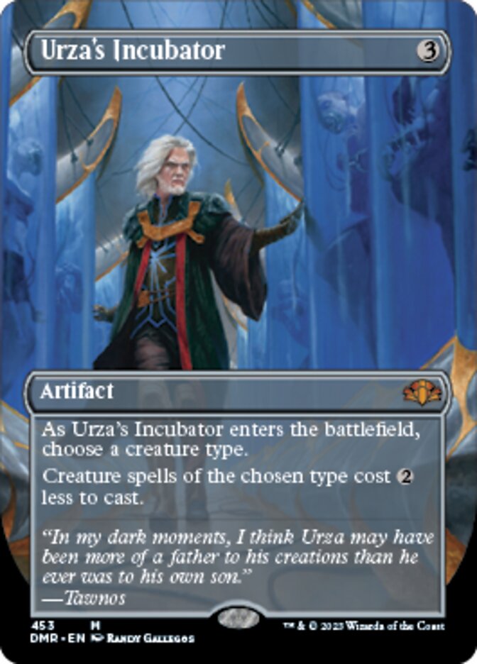 Urza's Incubator (Borderless Alternate Art) [Dominaria Remastered] | The CG Realm