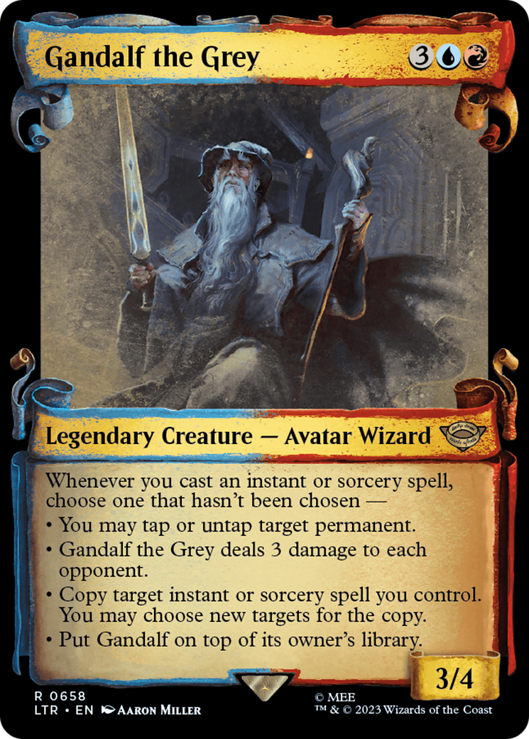 Gandalf the Grey [The Lord of the Rings: Tales of Middle-Earth Showcase Scrolls] | The CG Realm