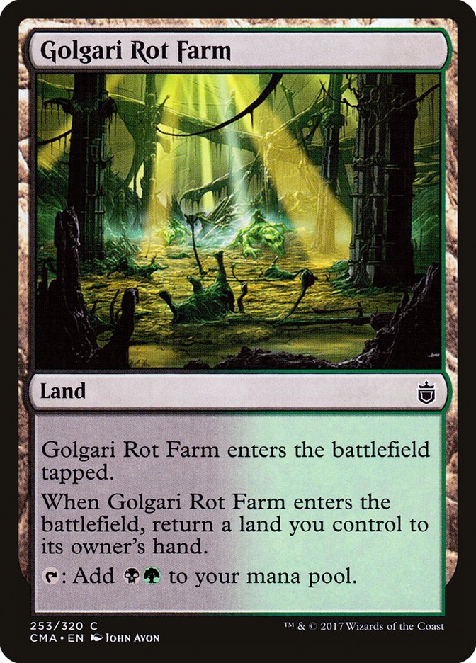 Golgari Rot Farm [Commander Anthology] | The CG Realm