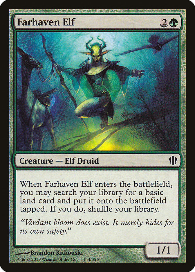 Farhaven Elf [Commander 2013] | The CG Realm