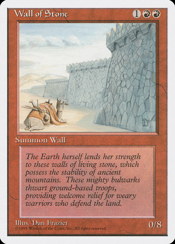 Wall of Stone [Fourth Edition] | The CG Realm