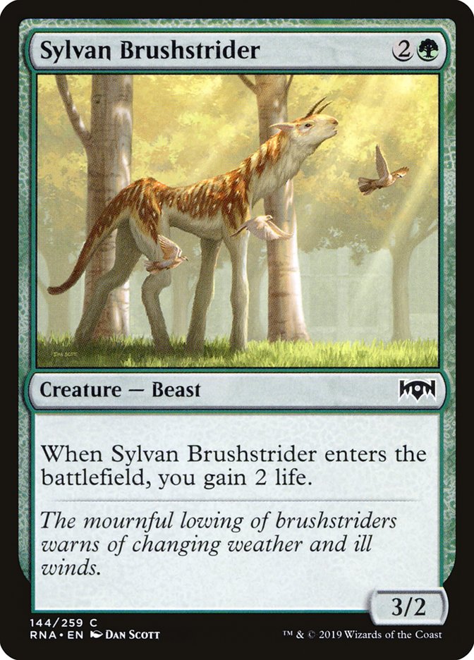 Sylvan Brushstrider [Ravnica Allegiance] | The CG Realm