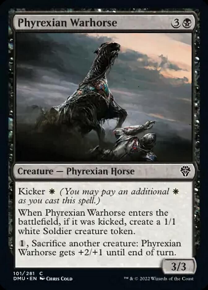 Phyrexian Warhorse [Dominaria United] | The CG Realm