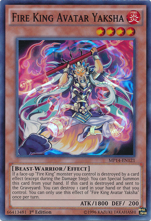 Fire King Avatar Yaksha [MP14-EN121] Super Rare | The CG Realm