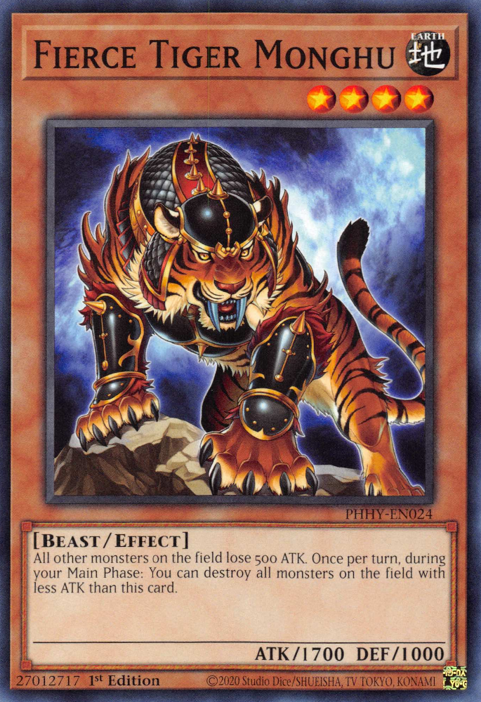 Fierce Tiger Monghu [PHHY-EN024] Common | The CG Realm