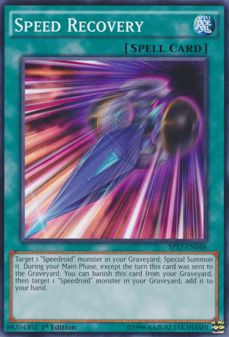 Speed Recovery [SP17-EN048] Starfoil Rare | The CG Realm