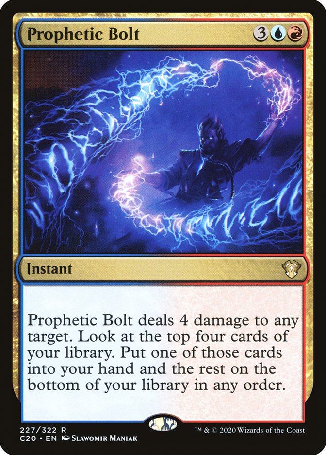 Prophetic Bolt [Commander 2020] | The CG Realm