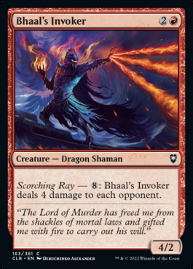 Bhaal's Invoker [Commander Legends: Battle for Baldur's Gate] | The CG Realm