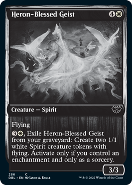 Heron-Blessed Geist [Innistrad: Double Feature] | The CG Realm