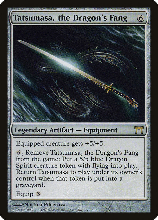 Tatsumasa, the Dragon's Fang [Champions of Kamigawa] | The CG Realm