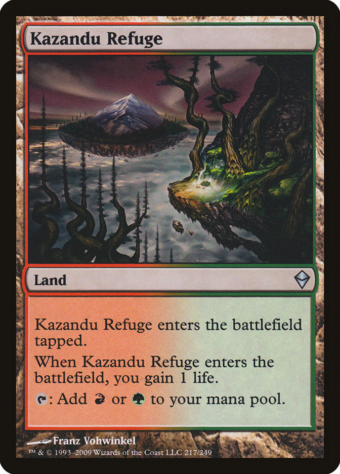 Kazandu Refuge [Zendikar] | The CG Realm