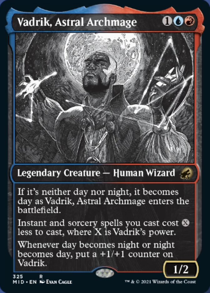 Vadrik, Astral Archmage (Showcase Eternal Night) [Innistrad: Midnight Hunt] | The CG Realm