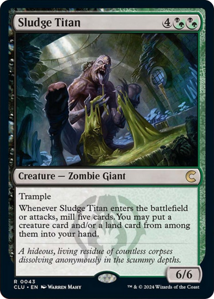 Sludge Titan [Ravnica: Clue Edition] | The CG Realm