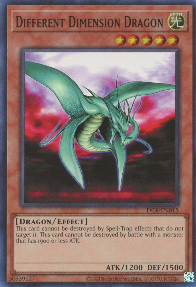 Different Dimension Dragon [DCR-EN015] Super Rare | The CG Realm