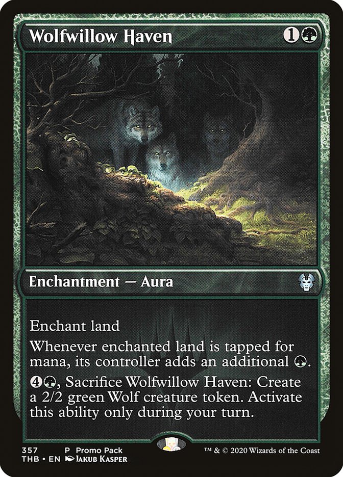 Wolfwillow Haven (Promo Pack) [Theros Beyond Death Promos] | The CG Realm