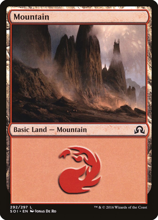 Mountain (292) [Shadows over Innistrad] | The CG Realm