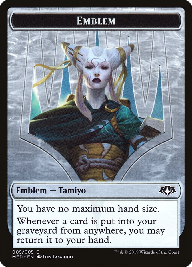 Tamiyo, the Moon Sage Emblem [Mythic Edition Tokens] | The CG Realm