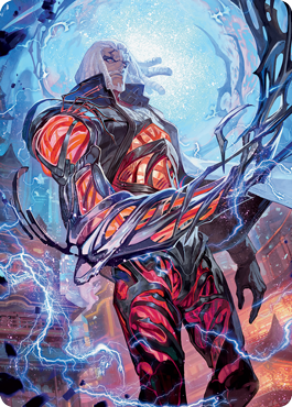 Tezzeret, Betrayer of Flesh Art Card [Kamigawa: Neon Dynasty Art Series] | The CG Realm