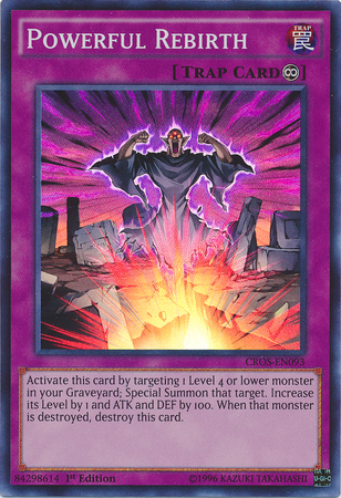 Powerful Rebirth [CROS-EN093] Super Rare | The CG Realm