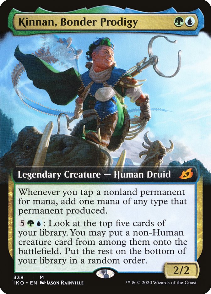 Kinnan, Bonder Prodigy (Extended Art) [Ikoria: Lair of Behemoths] | The CG Realm