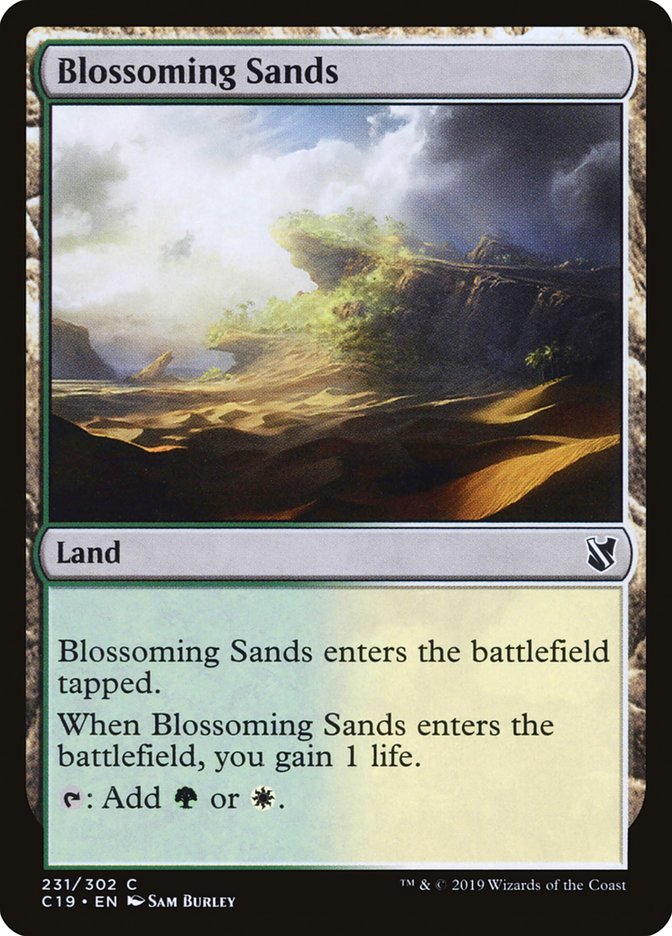 Blossoming Sands [Commander 2019] | The CG Realm