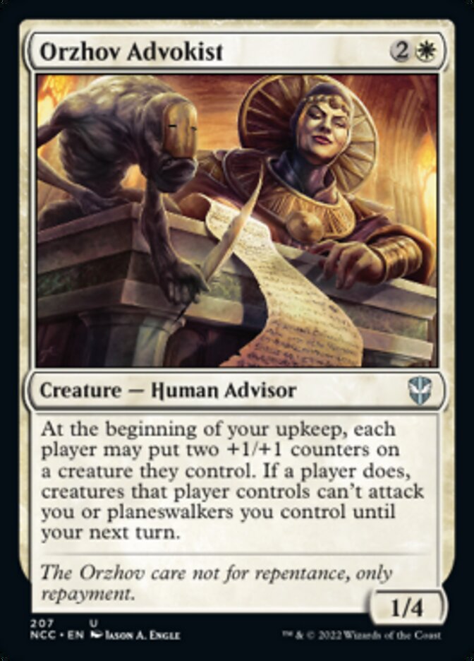 Orzhov Advokist [Streets of New Capenna Commander] | The CG Realm