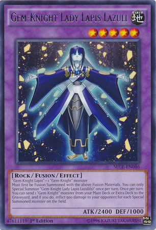 Gem-Knight Lady Lapis Lazuli [SECE-EN046] Rare | The CG Realm