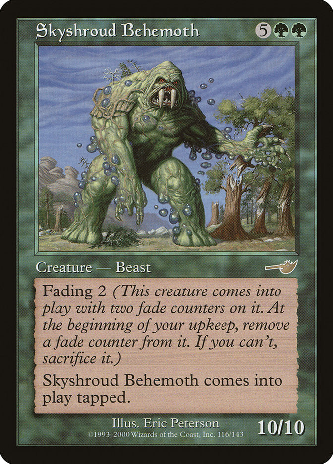 Skyshroud Behemoth [Nemesis] | The CG Realm