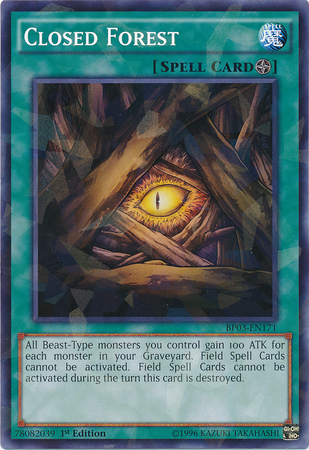 Closed Forest [BP03-EN171] Shatterfoil Rare | The CG Realm