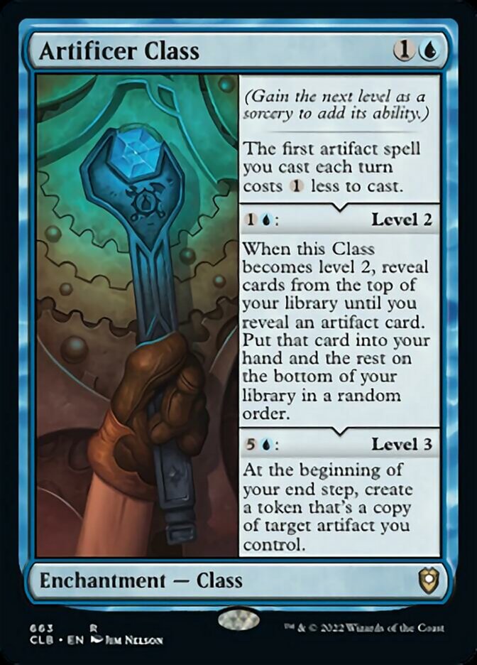 Artificer Class [Commander Legends: Battle for Baldur's Gate] | The CG Realm