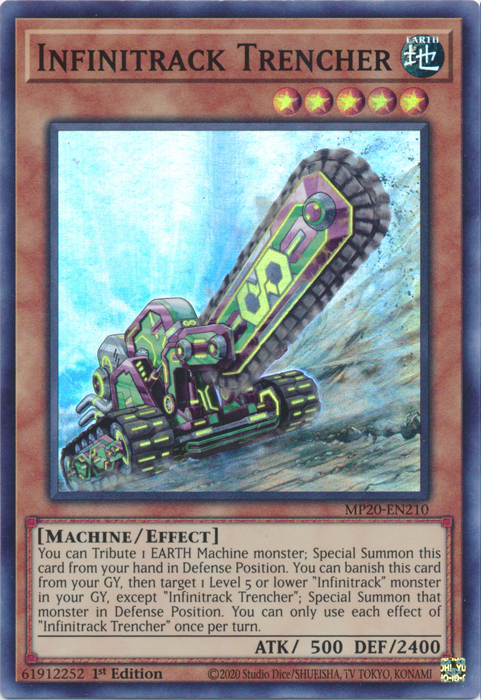 Infinitrack Trencher [MP20-EN210] Super Rare | The CG Realm