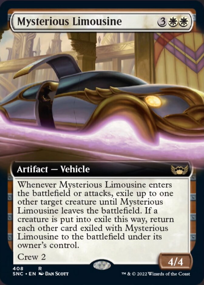 Mysterious Limousine (Extended Art) [Streets of New Capenna] | The CG Realm