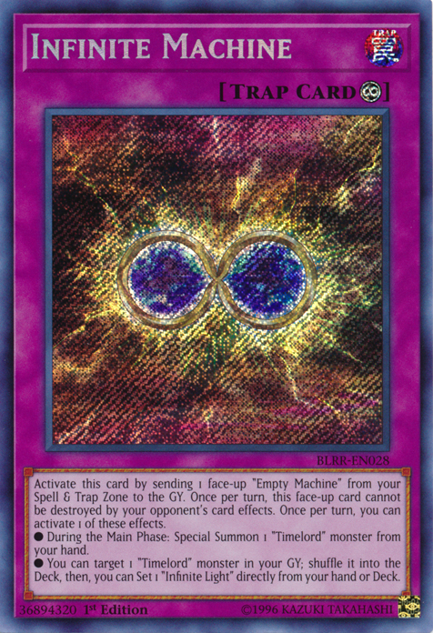 Infinite Machine [BLRR-EN028] Secret Rare | The CG Realm