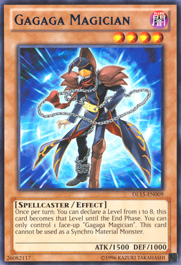 Gagaga Magician (Blue) [DL15-EN009] Rare | The CG Realm