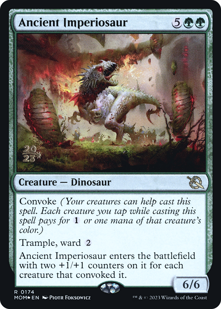 Ancient Imperiosaur [March of the Machine Prerelease Promos] | The CG Realm